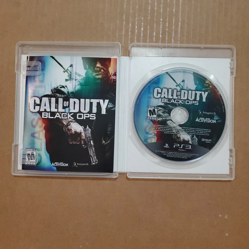 Call of Duty Black Ops 1 Sony PlayStation 3 PS3 CIB w/MANUAL Clean Excellent